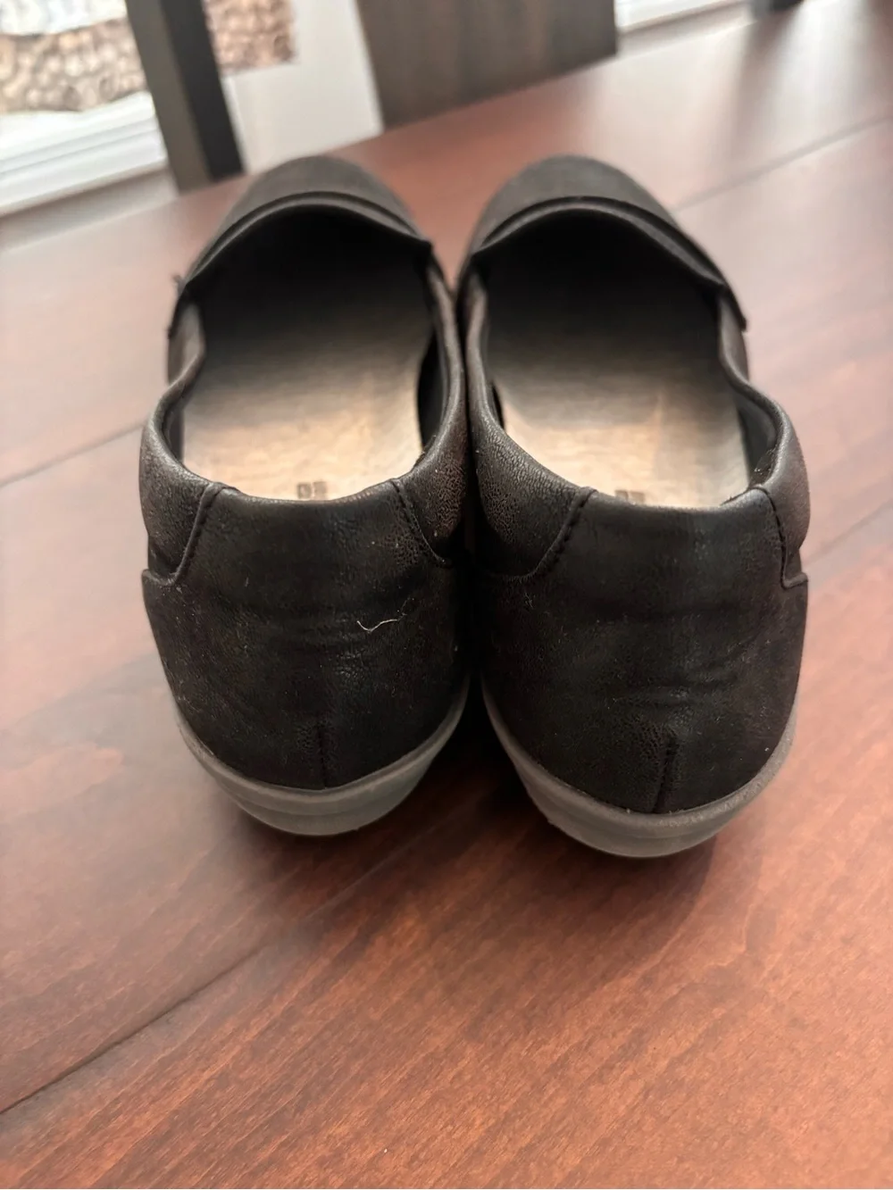 Clarks Black Cloudsteppers Loafers